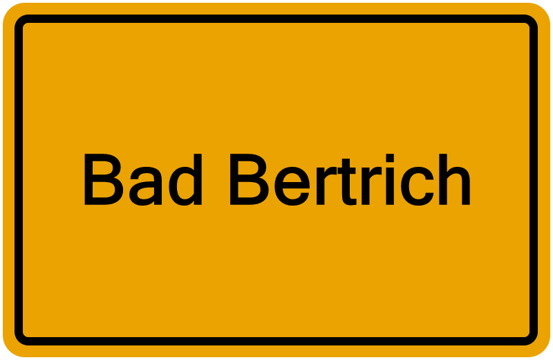 Handelsregister Bad Bertrich